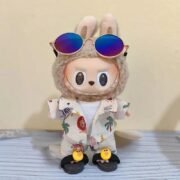 Handmade Hawaii Beach Labubu Outfit