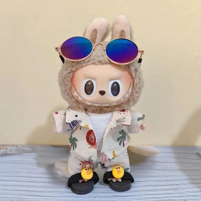 Handmade Hawaii Beach Labubu Outfit - Image 1