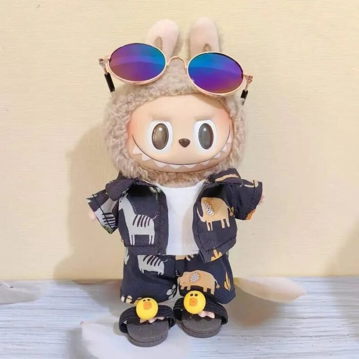 Handmade Hawaii Beach Labubu Outfit - Image 2