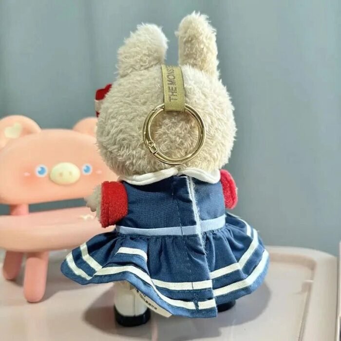 Handmade Labubu Blue Red Sailor Moon Outfit with Accessories - Image 5