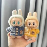 Handmade Labubu Cosy Knitwear Outfits with Accessories - Image 7