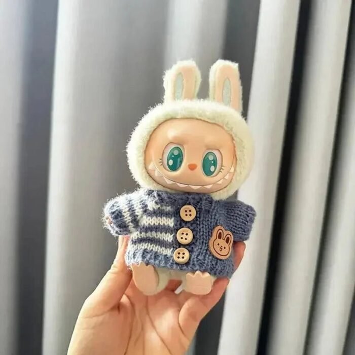 Handmade Labubu Cosy Knitwear Outfits with Accessories - Image 20
