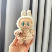 Handmade Labubu Cosy Knitwear Outfits with Accessories - Image 13