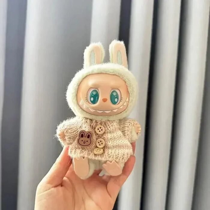 Handmade Labubu Cosy Knitwear Outfits with Accessories - Image 13