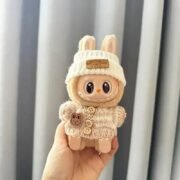 Handmade Labubu Cosy Knitwear Outfits with Accessories - Image 16