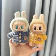 Handmade Labubu Cosy Knitwear Outfits with Accessories - Image 3