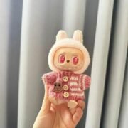 Handmade Labubu Cosy Knitwear Outfits with Accessories - Image 21