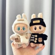 Handmade Labubu Cosy Knitwear Outfits with Accessories