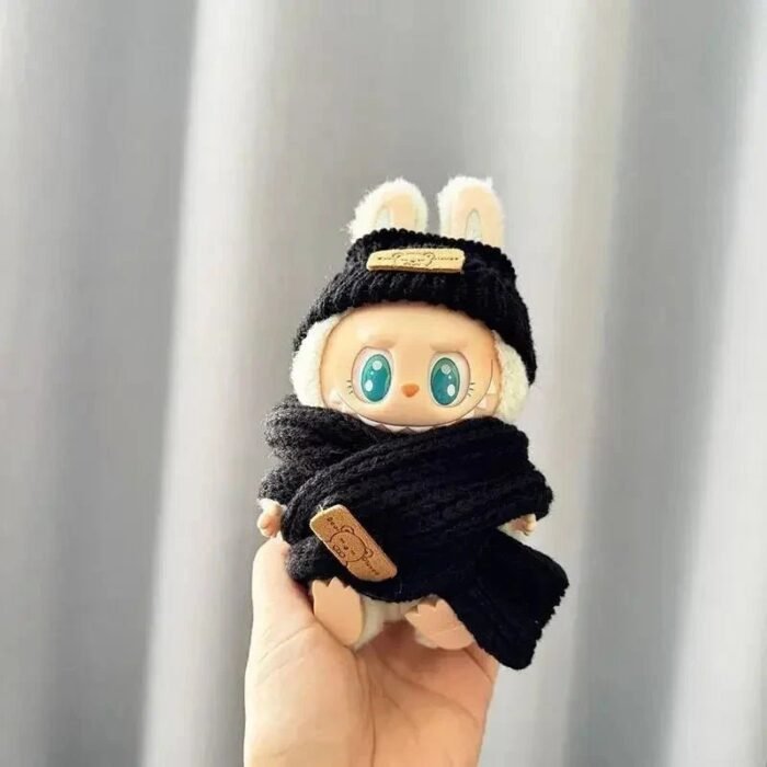 Handmade Labubu Cosy Knitwear Outfits with Accessories - Image 19