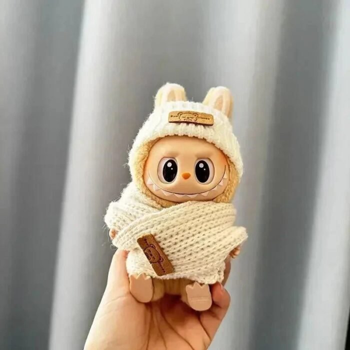 Handmade Labubu Cosy Knitwear Outfits with Accessories - Image 12