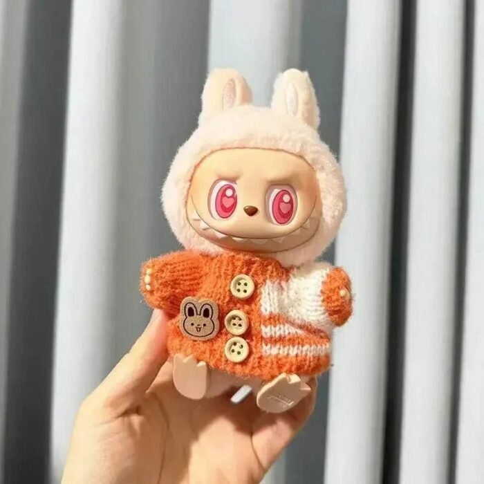 Handmade Labubu Cosy Knitwear Outfits with Accessories - Image 14
