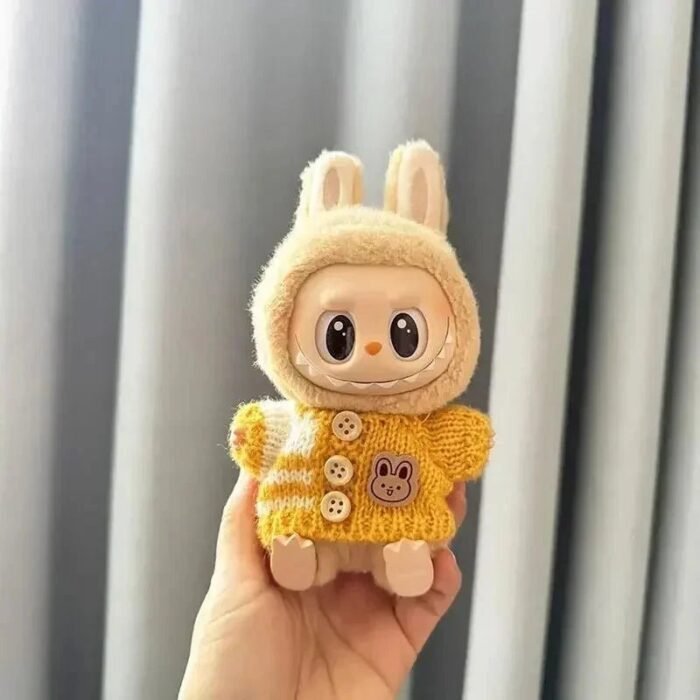 Handmade Labubu Cosy Knitwear Outfits with Accessories - Image 18