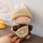 Handmade Labubu Crochet Animal Outfits - Image 3