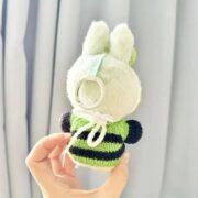 Handmade Labubu Crochet Animal Outfits - Image 14