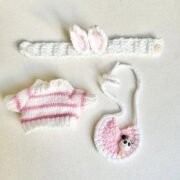 Handmade Labubu Crochet Animal Outfits - Image 15
