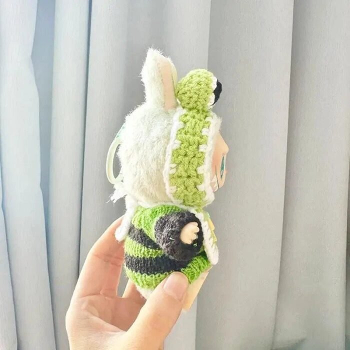 Handmade Labubu Crochet Animal Outfits - Image 13