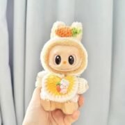 Handmade Labubu Crochet Animal Outfits - Image 19