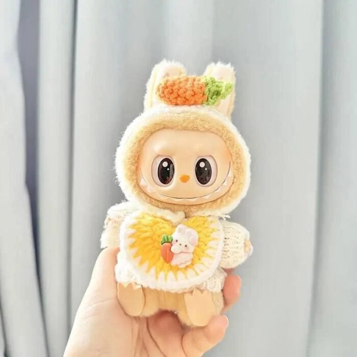 Handmade Labubu Crochet Animal Outfits - Image 19