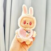 Handmade Labubu Crochet Animal Outfits - Image 18