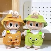 Handmade Labubu Forest Friends Dungaree Outfit - Image 2