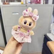 Handmade Labubu Heart Dress Outfit with Accessories - Image 6