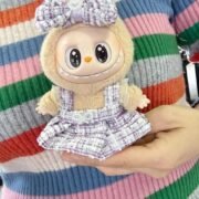 Handmade Labubu Heart Dress Outfit with Accessories - Image 9