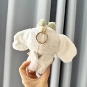 Handmade Labubu Kawaii Bunny Overalls Outfit - Image 3
