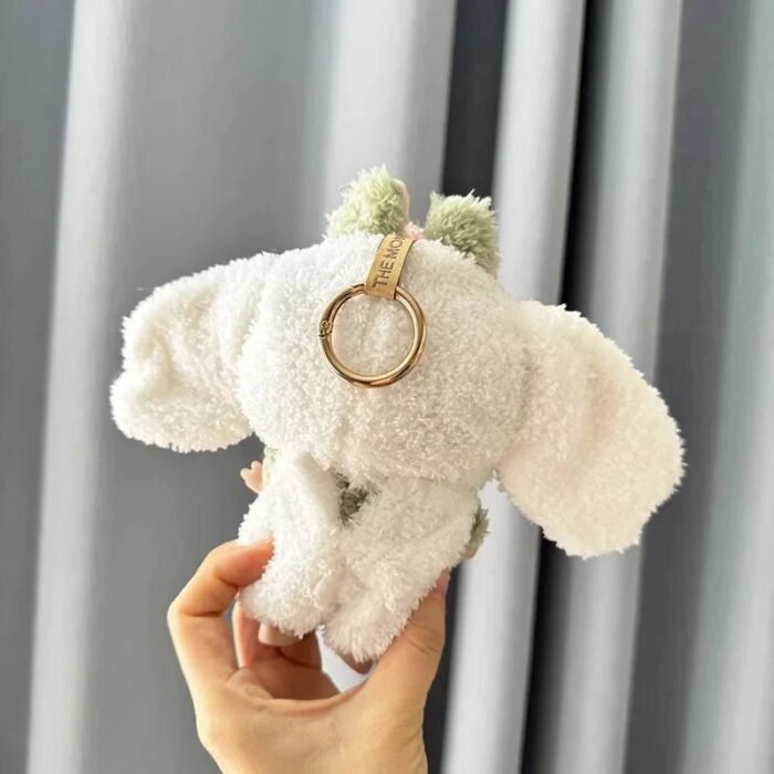 Handmade Labubu Kawaii Bunny Overalls Outfit - Image 3