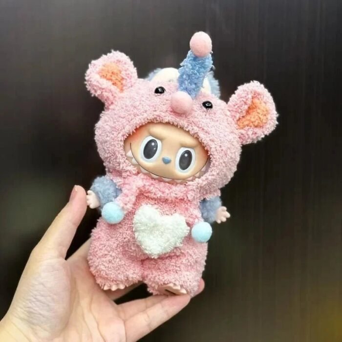 Handmade Labubu Plush Animal Costume Outfit - Image 4