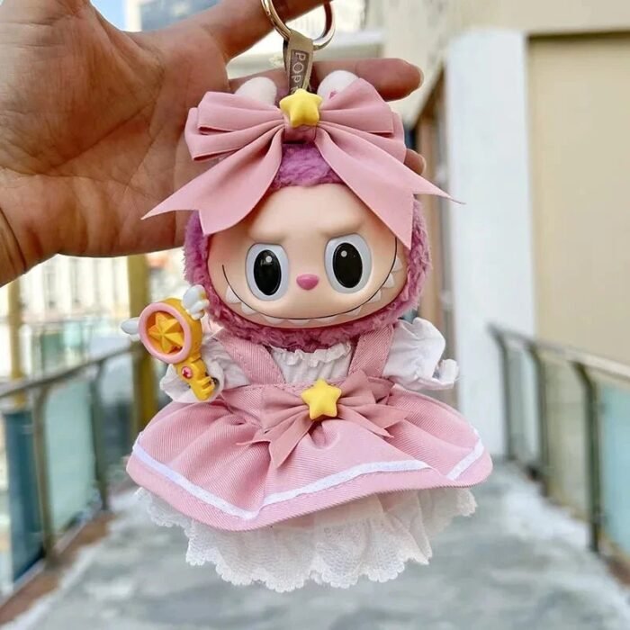 Handmade Labubu Sailor Moon Outfit with Accessories - Image 3
