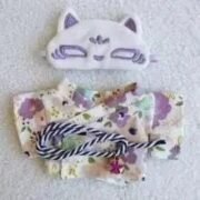 Kawaii Labubu Kitsune Fox Japanese Kimono Outfit - Image 7