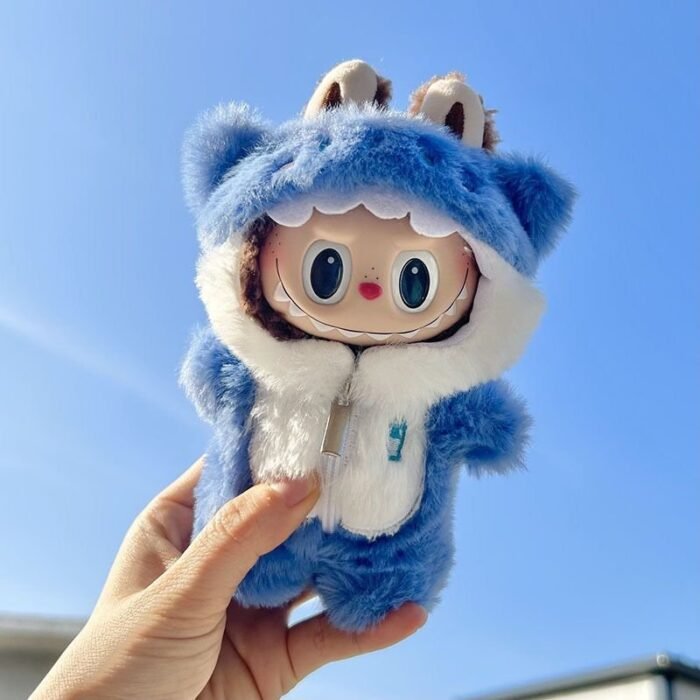 Labubu Blue Shark Costume - Image 1