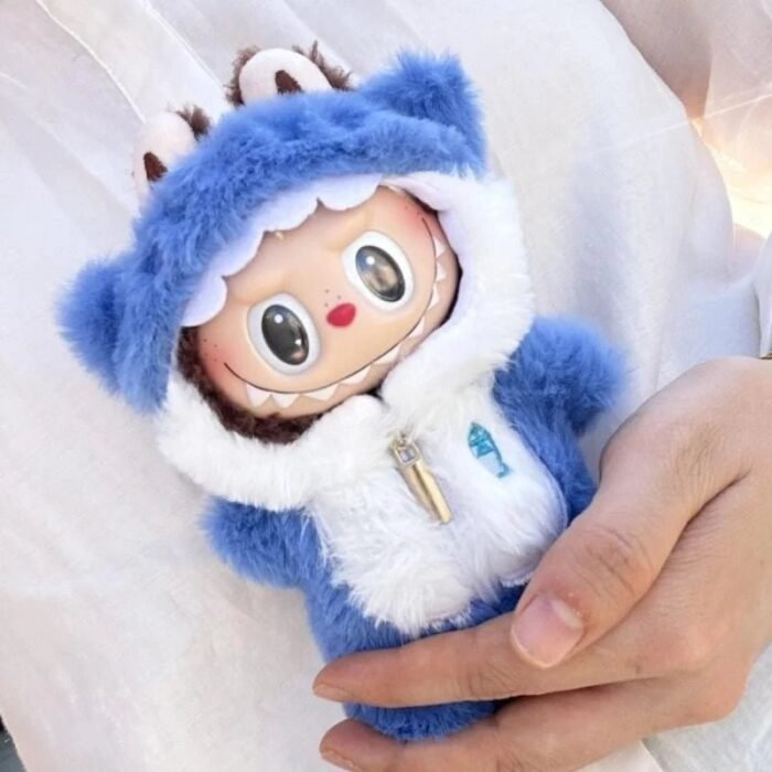 Labubu Blue Shark Costume - Image 5