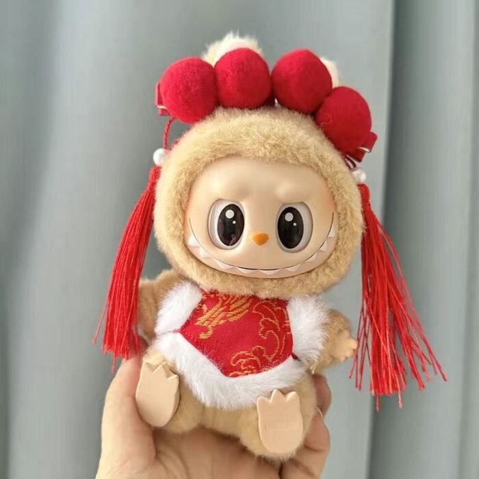 Labubu Red Bellyband Costume - Image 1